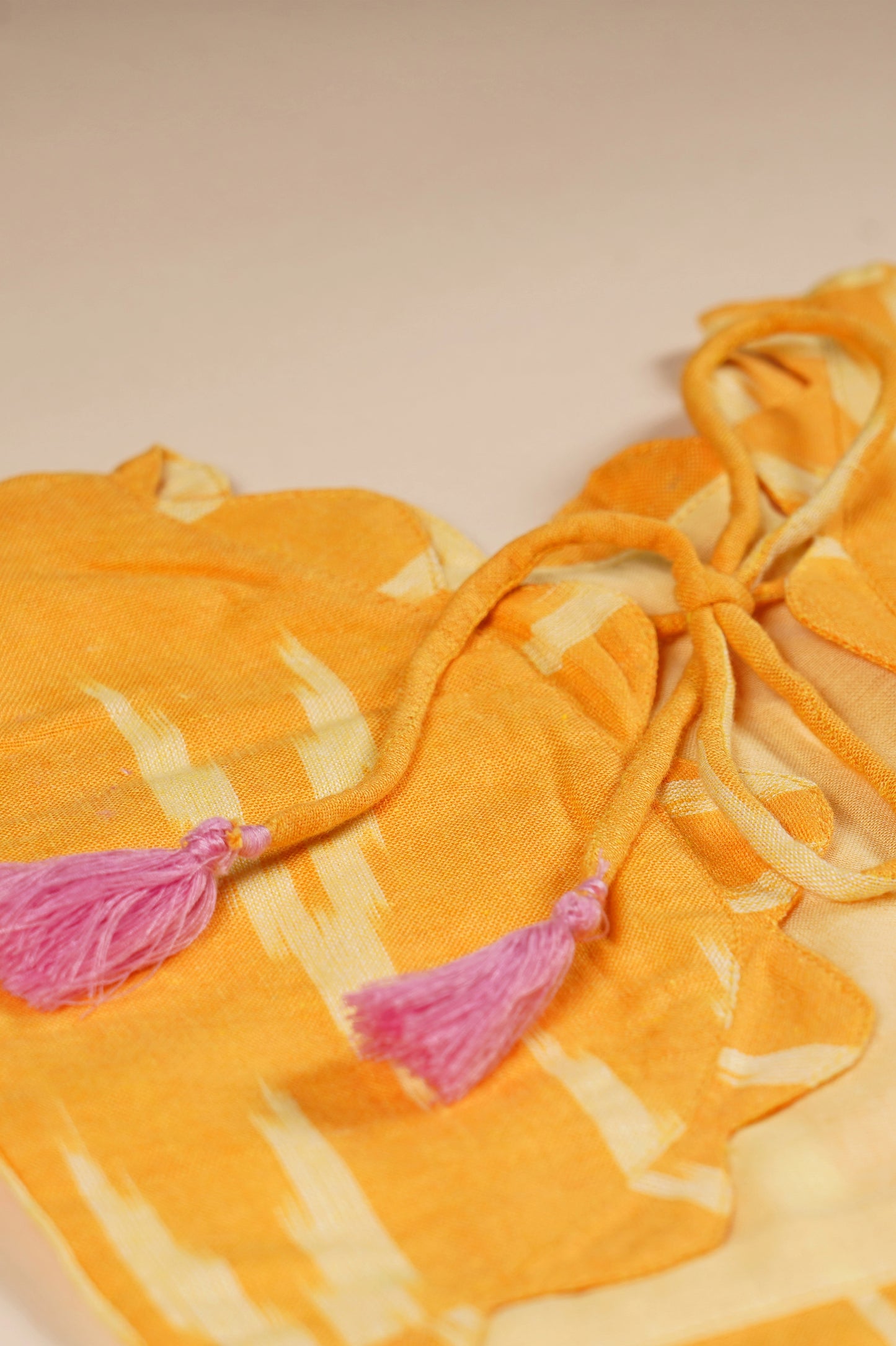 Poochkie musturd yellow dress for kids