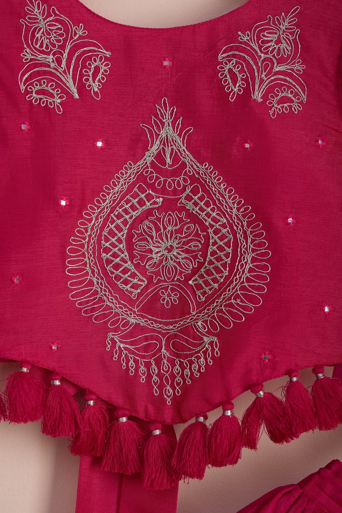 Roshan Gulal Girls Lehenga Set