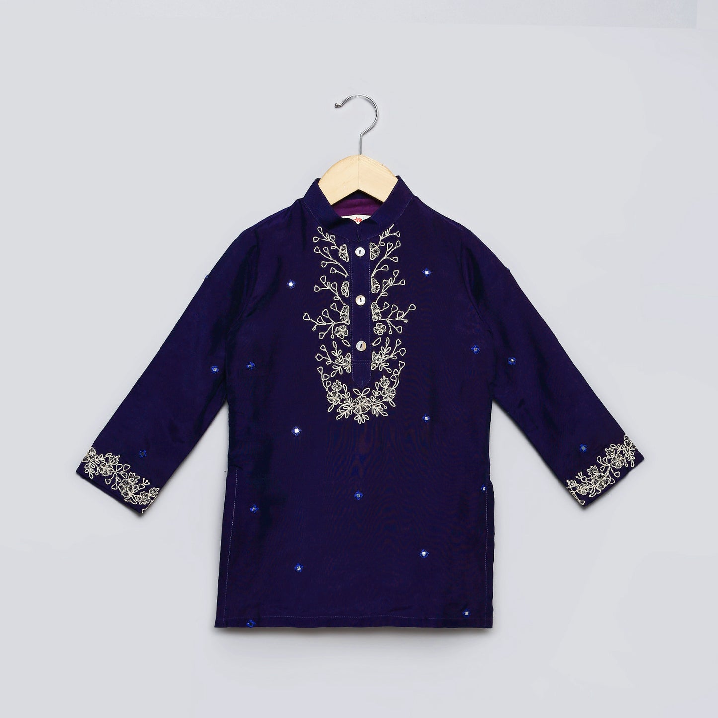 Purple Kurta Set